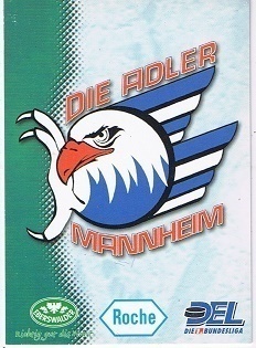 1999/00 Playerkarte Checkliste Adler Mannheim