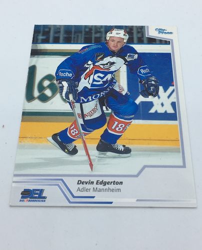 DEL Playerkarte 2002/2003 Dave Edgerton Adler Mannheim