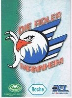 Playerkarten der Adler Mannheim