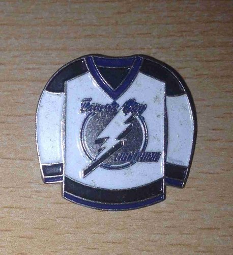 NHL-Trikot Pin Tampa Bay Lightning weiß