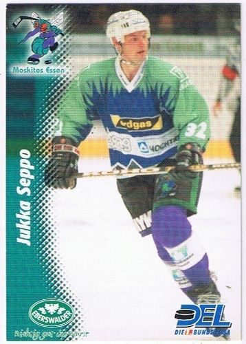 DEL Playerkarte 1999/00 Jukka Seppo Moskitos Essen