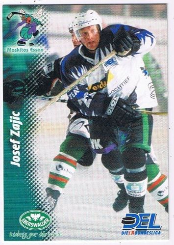 DEL Playerkarte 1999/00 Josef Zajic Moskitos Essen
