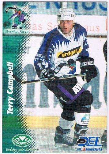 DEL Playerkarte 1999/00 Terry Campbell Moskitos Essen