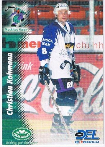 DEL Playerkarte 1999/00 Christian Kohmann Moskitos Essen
