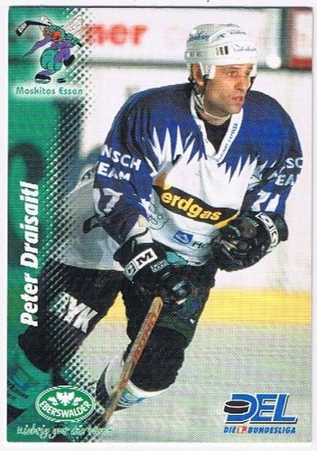 DEL Playerkarte 1999/00 Peter Draisaitl Moskitos Essen