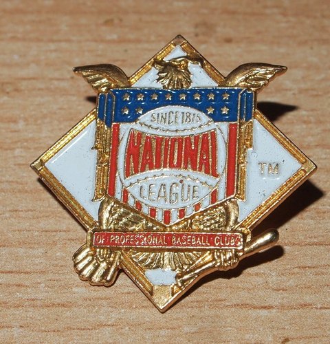 National Leage Pin Since 1876