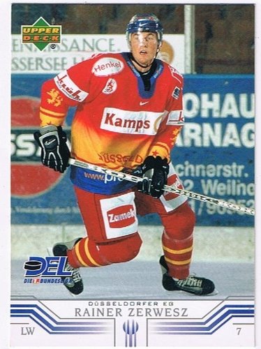 DEL Playerkarte 2001/02 Rainer Zerwesz DEG