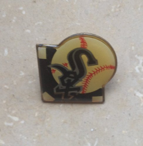 Baseball Pin Base Chicago Sox