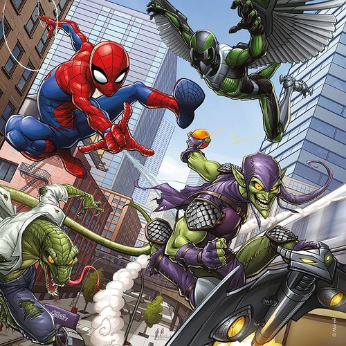 Marvel Spider-Man Puzzle 3x49 Teile