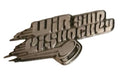 Eishockeypin „Wir sind Eishockey“ – Metallpin mit Schmetterlingsverschluss