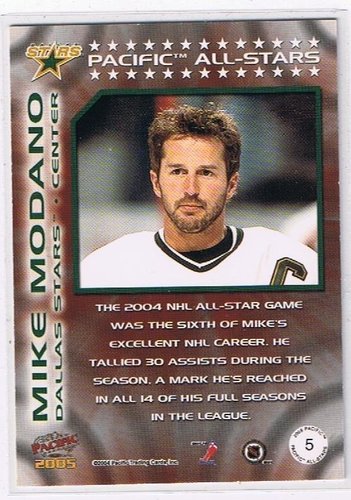 2004/2005 Paciffic All-Stars Mike Modano Dallas Stars
