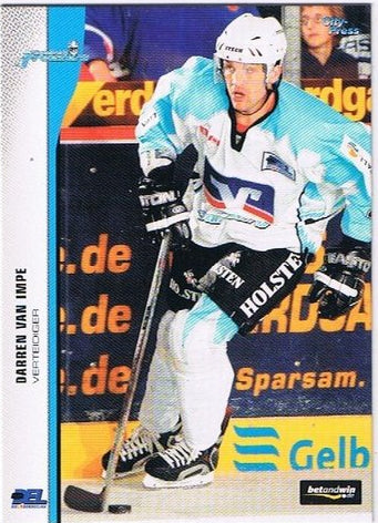 DEL Playerkarte 2005/06 – Darren van Impe, Hamburg Freezers (Karte 118)