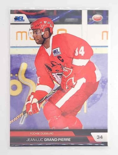 DEL Playerkarte 2008/09 #164 Jean-Luc Grand-Pierre Füchse Duisburg