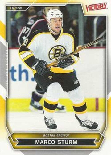 Marco Sturm #63 Upper Deck Victory 2007-08 Boston Bruins Playerkarte