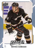 2008-09 Upper Deck MVP #6 Mathieu Schneider Anaheim Ducks