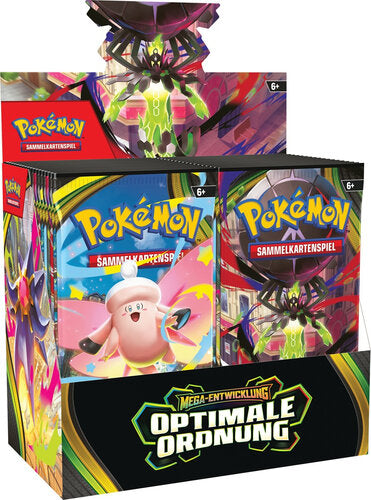 Pokémon Cards ME03 Optimale Ordnung Booster DE