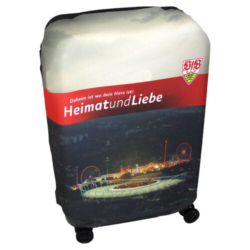 Koffer Überzug VfB Stuttgart multicolor Für Koffergröße ca. 67 x 43 x 26 cm
