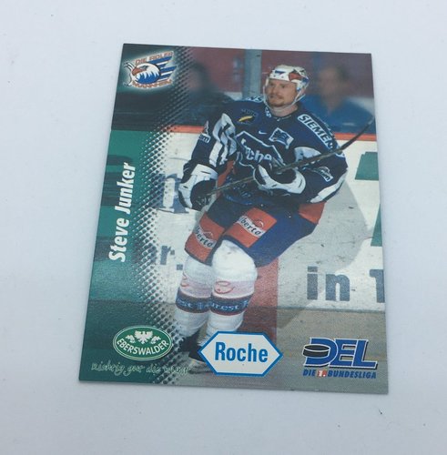 DEL Playerkarte 1999/00 Steve Junker Adler Mannheim