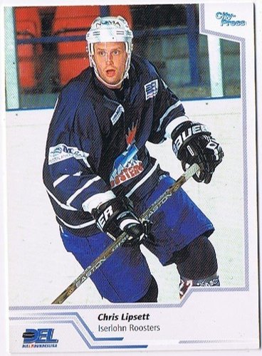 Playerkarte 2002/2003 # 164 Chris Lipsett Iserlohn Roosters