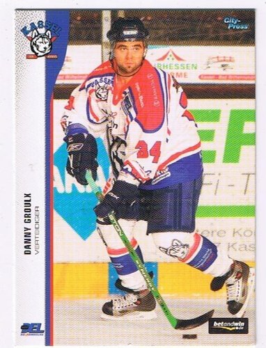 DEL Playerkarte 2005/06 – Danny Groulx von den Kassel Huskies (Karte 194)