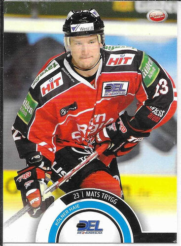 Mats Trygg Playerkarte 2008/2009 DEL Exclusive #EX093 Kölner Haie