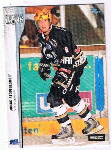 DEL Playerkarte 2005/2006 #094 Jonas Stöpfgeshoff Frankfurt Lions