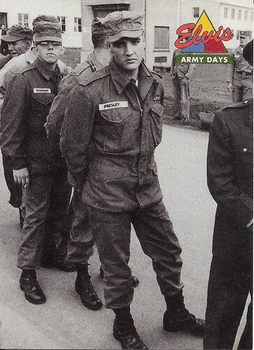1992 The River Group The Elvis Collection #45 What were handsome, young American males wearing.