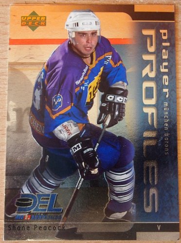 DEL 2000/01 Player Profiles – Shane Peacock P5 München Barons