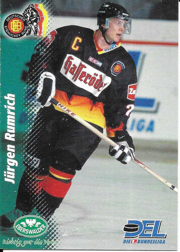 Playerkarte Jürgen Rumrich Deutsche Nationalmannschaft 1999/2000