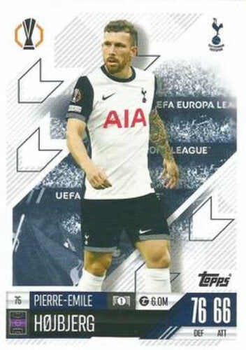 Topps Match Attax 2024/25 #76 Pierre-Emile Højbjerg Tottenham