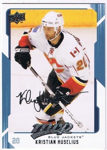 Upper Deck MVP 2008/2009 Kristian Huselius Blue Jackets