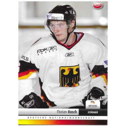 07-08 Playercards DEL #047 Florian Busch Germany (Base-Card)