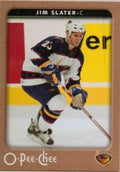 2006-07 O-Pee-Chee #24 Jim Slater Atlanta Thrashers NHL Playerkarte