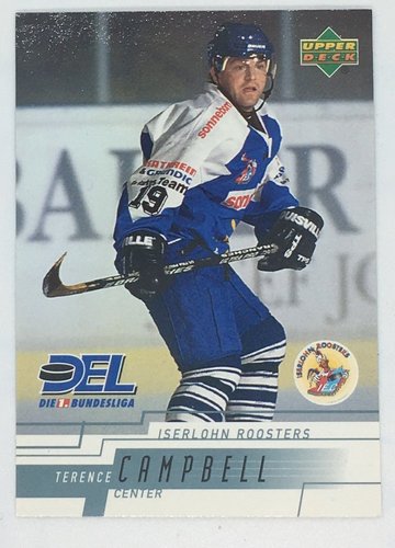 DEL Playerkarte 2000/2001 – Terence Campbell – Iserlohn Roosters