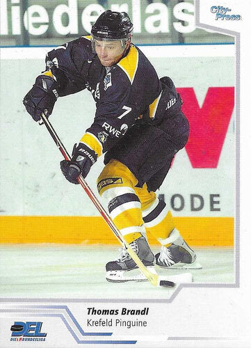 Playerkarte 2002/2003 #215 Thomas Brandl Krefeld Pinguine