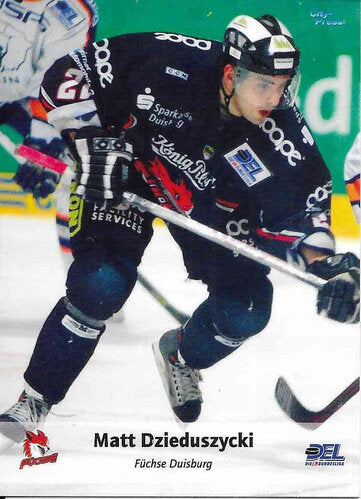 2006/2007 City-Press #226 Matt Dzieduszycki – Füchse Duisburg (Serie 2 Base Card)