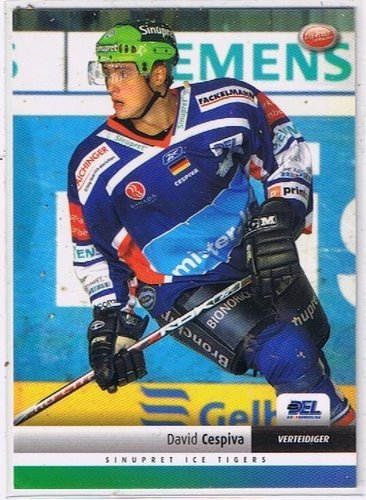 Playerkarte 2007/2008 #237 David Cespiva Sinupret Ice Tigers