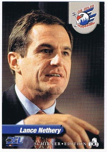 1998/1999 Schirner #247 Lance Nethery – Adler Mannheim (Base Card)