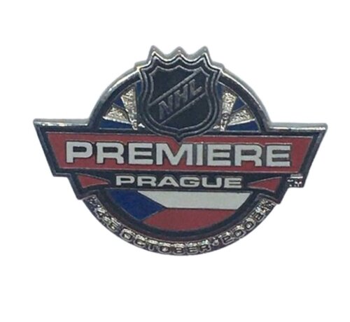 NHL Premiere Prague 2008 Eishockey-Pin – NHL Europa Auftakt Sammlerpin