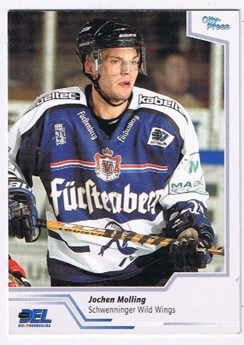 Playerkarte 2002/2003 Jochen Molling Schwenningen