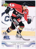 DEL Playerkarte 2001/2002 – Len Soccio – Hannover Scorpions – Upper Deck #102