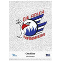 Eishockey-Sammelkarte als Checkliste aus der Saison 2006/2007 mit dem Logo der Adler Mannheim auf der Vorderseite, aus der City Press Playercards Serie.