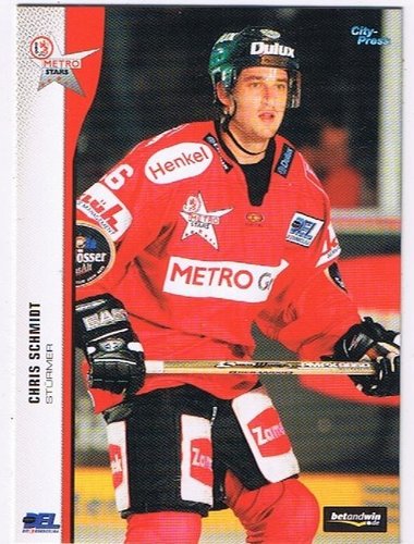 Playerkarte 2005/2006 #072 Chris Schmidt DEG Metro Strars