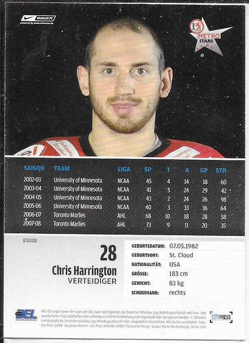 City Press Exclusive 2008/09 #EX028 – Chris Harrington Metro Stars