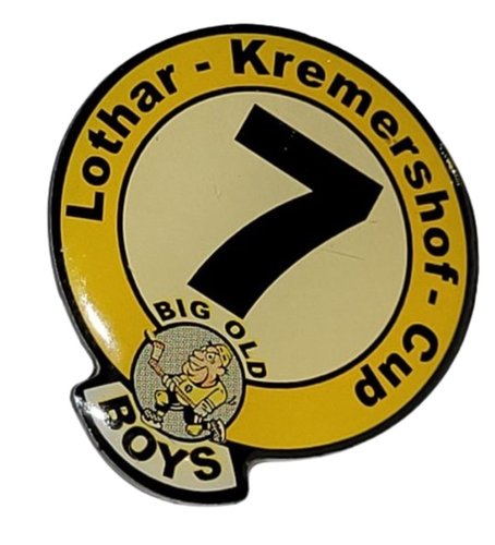 Sammelpin „Big Old Boys“ – Lothar Kremershof-Cup Edition, Exklusives Fanstück
