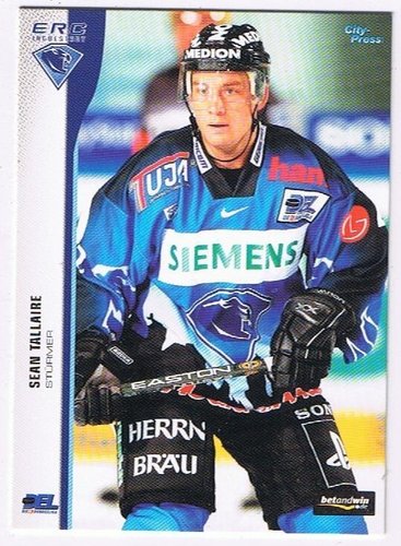 DEL Playerkarte 2005/2006 #156 Sean Tallaire ERC Ingolstadt