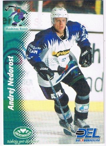 DEL Playercard Andrej Nedorost 1999/00 Moskitos Essen Powerplay #362