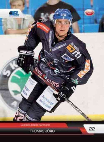 2008/2009 City-Press #144 Thomas Jörg – Augsburger Panther (Base Card)