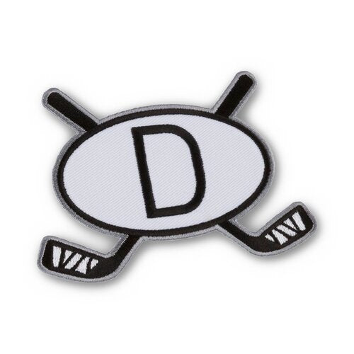 DEB Aufnäher Deutschland 100x70 mm – Eishockey Fan Patch mit Kleberückseite