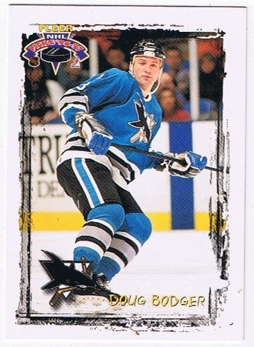 1996-97 Fleer NHL Picks #164 Doug Bodger San Jose Sharks (Base Card)
